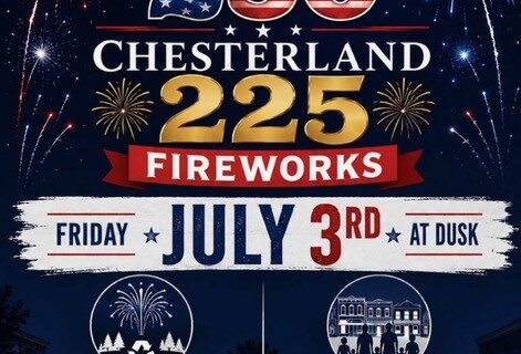 Fireworks Display July 3rd at Chester Twp Recycle Park!